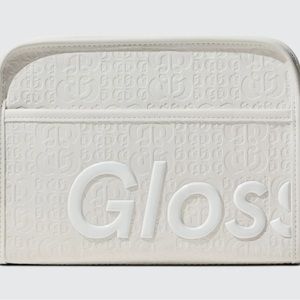 Glossier Holiday 2021 makeup bag  (9.5” x 7” x 3”)